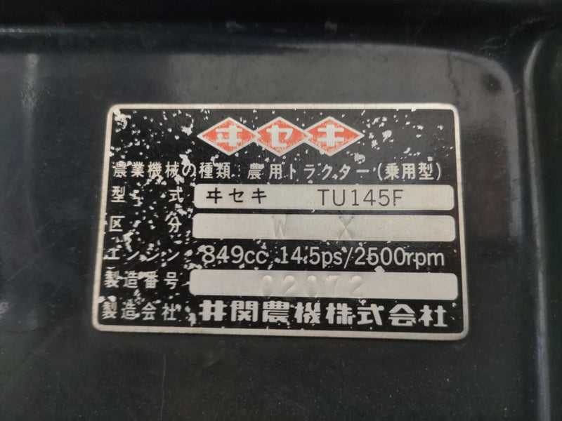 Iseki TU145F-WX (24528)